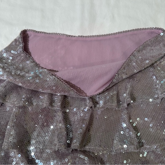 **New** Layered Sequin Mini Flare Skirt size(XXL) - Picture 7 of 8
